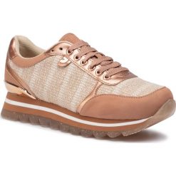 Sneakersy GIOSEPPO - Provence 47653 Cooper. Brązowe półbuty damskie Gioseppo, na co dzień, bez wzorów, ze skóry ekologicznej, bez obcasa, na płaskiej podeszwie, bez zapięcia. W wyprzedaży za 149,00 zł.