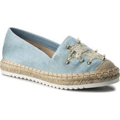 Espadryle JENNY FAIRY - WS569A-11 Jeansowy. Niebieskie espadryle damskie Jenny Fairy, z jeansu, na płaskiej podeszwie. W wyprzedaży za 49,99 zł.