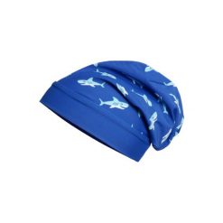 Playshoes Czapka UV Beanie Rekin - niebieski - Gr.Moda (2 - 6 lat). Niebieskie czapeczki niemowlęce marki Playshoes, z elastanu. Za 29,00 zł.