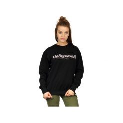 Bluza UNDERWORLD casual Since 1979. Czarne bluzy męskie rozpinane Underworld, l, z nadrukiem, z bawełny. Za 119,99 zł.