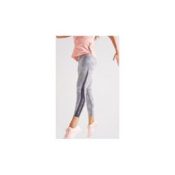 Legginsy fitness kardio 900 damskie. Niebieskie legginsy sportowe damskie DOMYOS, xl, w paski, z elastanu, na fitness i siłownię. Za 99,99 zł.