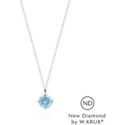 W.KRUK Piękny Złoty Wisiorek - złoto 585, New diamond by w.kruk 0,20ct - XWK/WB-09B. Żółte zawieszki damskie W.KRUK, z brylantem, złote. Za 1990,00 zł.