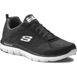 Buty SKECHERS - Golden Point 52182/BKW Black/White. Czarne buty sportowe męskie Skechers, z tworzywa sztucznego, bez zapięcia, na fitness i siłownię. Za 299,99 zł.