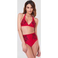 Bikini: Wolf & Whistle Dół bikini z haftem – Red
