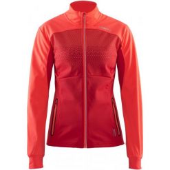 Craft Kurtka Softshellowa Challenger Red Xs. Czerwone kurtki damskie marki Craft, na zimę, xs, bez wzorów, z materiału, bez kaptura, narciarskie. W wyprzedaży za 349,00 zł.