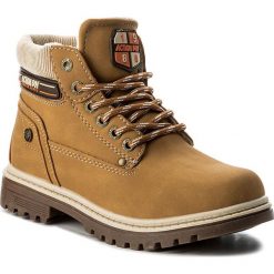 Buty zimowe chłopięce: Trapery ACTION BOY – CP07-16994-01 Miodowy