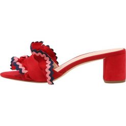 Chodaki damskie: Loeffler Randall VERA Klapki bright red/multicoloured