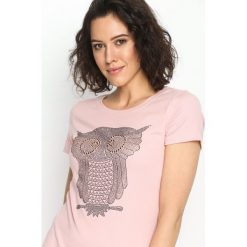 Tuniki damskie: Różowa Tunika Typical Owls