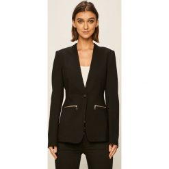 Karl Lagerfeld - Żakiet. Czarne kamizelki damskie KARL LAGERFELD, s, bez wzorów, z elastanu. Za 1349,00 zł.