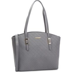 Torebka MONNARI - BAG9520-019 Grey. Brązowe torebki klasyczne damskie marki Monnari, w paski, z materiału, średnie. W wyprzedaży za 169,00 zł.