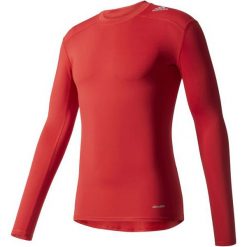 Adidas Tf Base Ls Power Red 3xl. Czerwone koszulki sportowe męskie marki Adidas, xl, ze skóry, z długim rękawem, na fitness i siłownię, climalite (adidas). W wyprzedaży za 87,00 zł.
