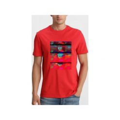 T-shirt : " Mona Lisa 6 ". Czerwone t-shirty męskie Life is art, s, bez wzorów, bez kołnierzyka. Za 120,00 zł.