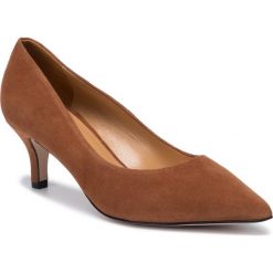 Półbuty SOLO FEMME - 48901-02-K36/000-04-00 Rudy. Pomarańczowe półbuty damskie Solo Femme, bez wzorów, ze skóry, bez obcasa, bez zapięcia. Za 339,00 zł.