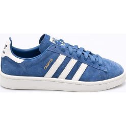 Adidas Originals - Buty Campus. Niebieskie halówki męskie marki adidas Originals, z materiału, na sznurówki. W wyprzedaży za 299,90 zł.