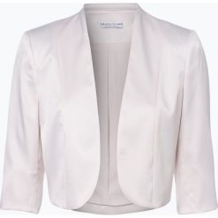 Marie Lund - Bolerko damskie, beżowy. Brązowe bolerka i narzutki damskie Marie Lund, bez wzorów, z satyny, bez rękawów. Za 299,95 zł.