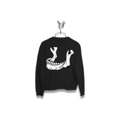 Bluza Żuchwa Męska. Czarne bluzy damskie Failfake, s, bez wzorów, bez kołnierzyka, bez rękawów, bez kaptura. Za 170,00 zł.
