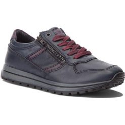Sneakersy IGI&CO - 2136422 Blu Scur. Niebieskie sneakersy męskie marki IGI&CO, na co dzień, bez wzorów, ze skóry, klasyczne, bez zapięcia. W wyprzedaży za 349,00 zł.