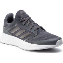 Buty adidas - Galaxy 5 FW6120 Grey. Szare buty sportowe damskie Adidas, bez wzorów, ze skóry ekologicznej, sportowe, do biegania. Za 199,00 zł.
