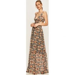 Pepe Jeans - Sukienka Daniela. Sukienki damskie Pepe Jeans, na co dzień, s, bez wzorów, z poliesteru, casualowe, bez kołnierzyka, bez rękawów, maxi, proste. W wyprzedaży za 349,90 zł.