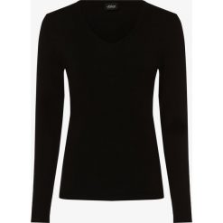 S.Oliver BLACK LABEL - Sweter damski, czarny. Czarne swetry damskie s.Oliver BLACK LABEL, s, bez wzorów, z wiskozy, bez rękawów, bez kaptura. Za 199,95 zł.