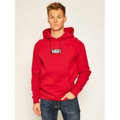 Bluza Vans Versa Standard VN0A49SN. Czerwone bluzy męskie Vans, m, bez wzorów, bez kołnierzyka, bez rękawów, bez kaptura. Za 299,00 zł.