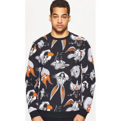 Bluzy męskie: Bluza looney tunes - Czarny
