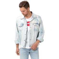 Levi's Kurtka Niebieski. Niebieskie płaszcze męskie Levi's®, s, bez wzorów, z bawełny, vintage, bez kaptura. Za 516,95 zł.
