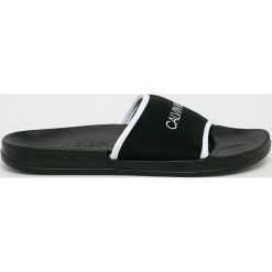 Calvin Klein Underwear - Klapki. Czarne kapcie męskie Calvin Klein Underwear, z materiału. W wyprzedaży za 119,90 zł.
