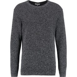 Swetry klasyczne męskie: Nowadays MOULINE BASIC Sweter light grey