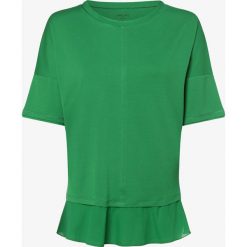 Marc Cain Collections - T-shirt damski, zielony. Zielone t-shirty damskie Marc Cain Collections, bez wzorów, bez kołnierzyka. Za 449,95 zł.