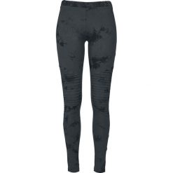 Urban Classics Ladies Biker Batik Leggings Legginsy ciemnoniebieski/czarny. Niebieskie legginsy marki Urban Classics, xl. Za 94,90 zł.