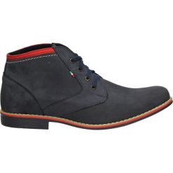 Botki męskie - 516 NAB BLU. Czarne botki męskie marki Venezia, z gumy. Za 199,00 zł.