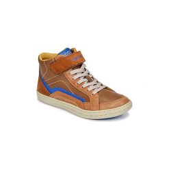 Buty Dziecko Geox JR GARCIA BOY. Brązowe trampki chłopięce Geox. Za 349,00 zł.