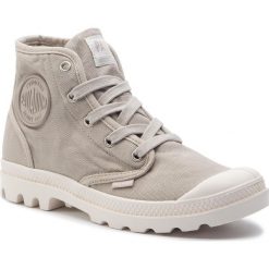 Trapery PALLADIUM - Pampa Hi 92352-068-M String/Ecru. Szare trapery damskie Palladium, z tworzywa sztucznego, bez obcasa, bez zapięcia. Za 329,00 zł.