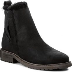 Sztyblety EMU AUSTRALIA - Pioneer Leather W11692 Black. Czarne botki damskie skórzane EMU Australia, bez obcasa, bez zapięcia. Za 809,00 zł.