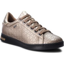 Sneakersy GEOX - D Jaysen A D621BA 0BVNF CB500 Champagne. Żółte półbuty damskie Geox, ze skóry ekologicznej. W wyprzedaży za 329,00 zł.