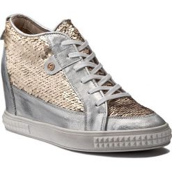 Sneakersy SENSO - 145868-7 Cekin Złoto. Szare sneakersy damskie marki Senso, z nubiku. W wyprzedaży za 259,00 zł.