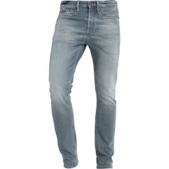 Denham BOLT Jeans Skinny Fit sza. Niebieskie jeansy męskie marki Denham, m, bez wzorów. Za 839,00 zł.