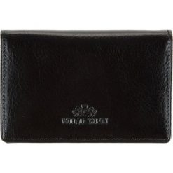 Etui na wizytówki 21-2-052-1. Czarne portfele damskie marki Wittchen, bez wzorów. Za 159,00 zł.