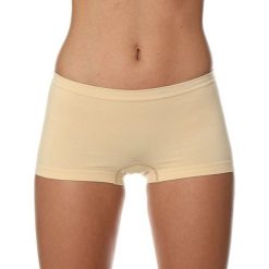 Majtki damskie: Brubeck Bokserki damskie Comfort Cotton beżowe r. XL (BX10470A)