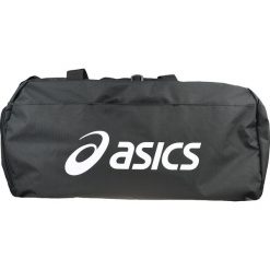 Asics Sports M Bag 3033A410-001 torba uniseks czarne One size. Czarne torby podróżne Asics, bez wzorów, z poliesteru, sportowe. W wyprzedaży za 139,99 zł.