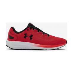 Under Armour Charged Pursuit 2 Tenisówki Czerwony. Czerwone trampki męskie Under Armour, bez wzorów, z materiału, bez zapięcia. Za 274,95 zł.