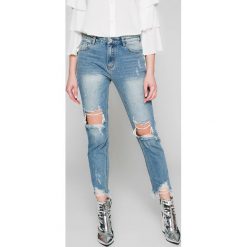 Answear - Jeansy Wild Nature. Niebieskie jeansy damskie ANSWEAR, s. W wyprzedaży za 69,90 zł.
