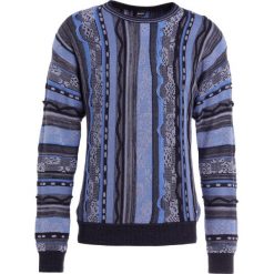 BOSS CASUAL KANIZAY Sweter dark blue. Niebieskie kardigany męskie BOSS Casual, l, z bawełny. W wyprzedaży za 374,50 zł.