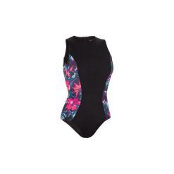 Kostium kąpielowy jednoczęściowy CARLA FOAMY damski. Czarne t-shirty damskie marki OLAIAN, bez wzorów, z elastanu, bez rękawów. Za 99,99 zł.