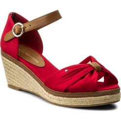 Espadryle TOMMY HILFIGER - Iconic Elba Sandal FW0FW00906 Tango Red 611. Espadryle damskie TOMMY HILFIGER. W wyprzedaży za 319,00 zł.