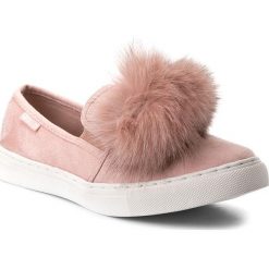 Tenisówki BIG STAR - Y274479 Pink. Różowe półbuty damskie BIG STAR, bez wzorów, z gumy, bez zapięcia. W wyprzedaży za 69,00 zł.