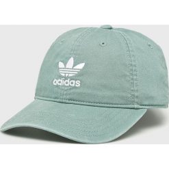 Adidas Originals - Czapka. Szare czapki męskie marki adidas Originals, z bawełny. Za 89,90 zł.