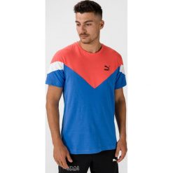 Puma Iconic MCS Koszulka Niebieski. Niebieskie podkoszulki męskie Puma, s, z nadrukiem, z bawełny, z krótkim rękawem. Za 137,95 zł.