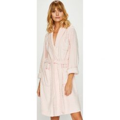 Lauren Ralph Lauren - Szlafrok. Szare szlafroki damskie marki Lauren Ralph Lauren, l, z dzianiny. Za 389,90 zł.